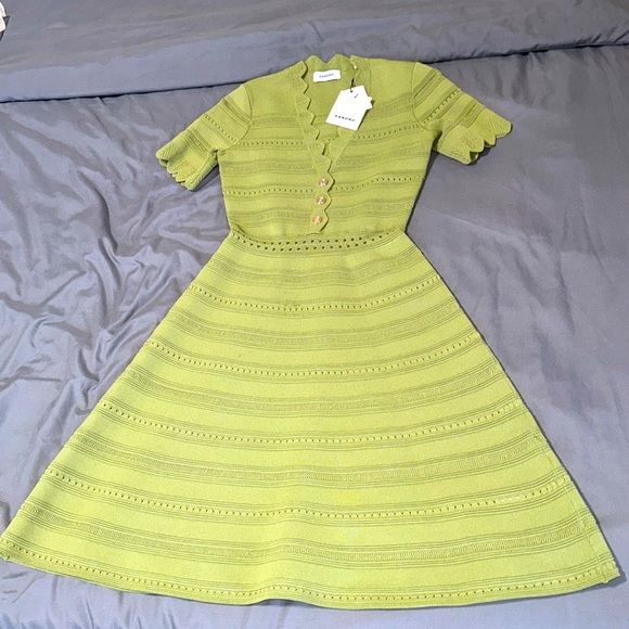 Sandro Fabienne Knit Dress - Picture 5 of 9